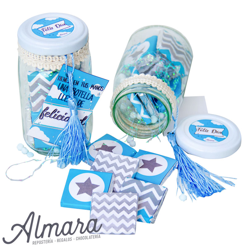 Frasco de Felicidad Azul