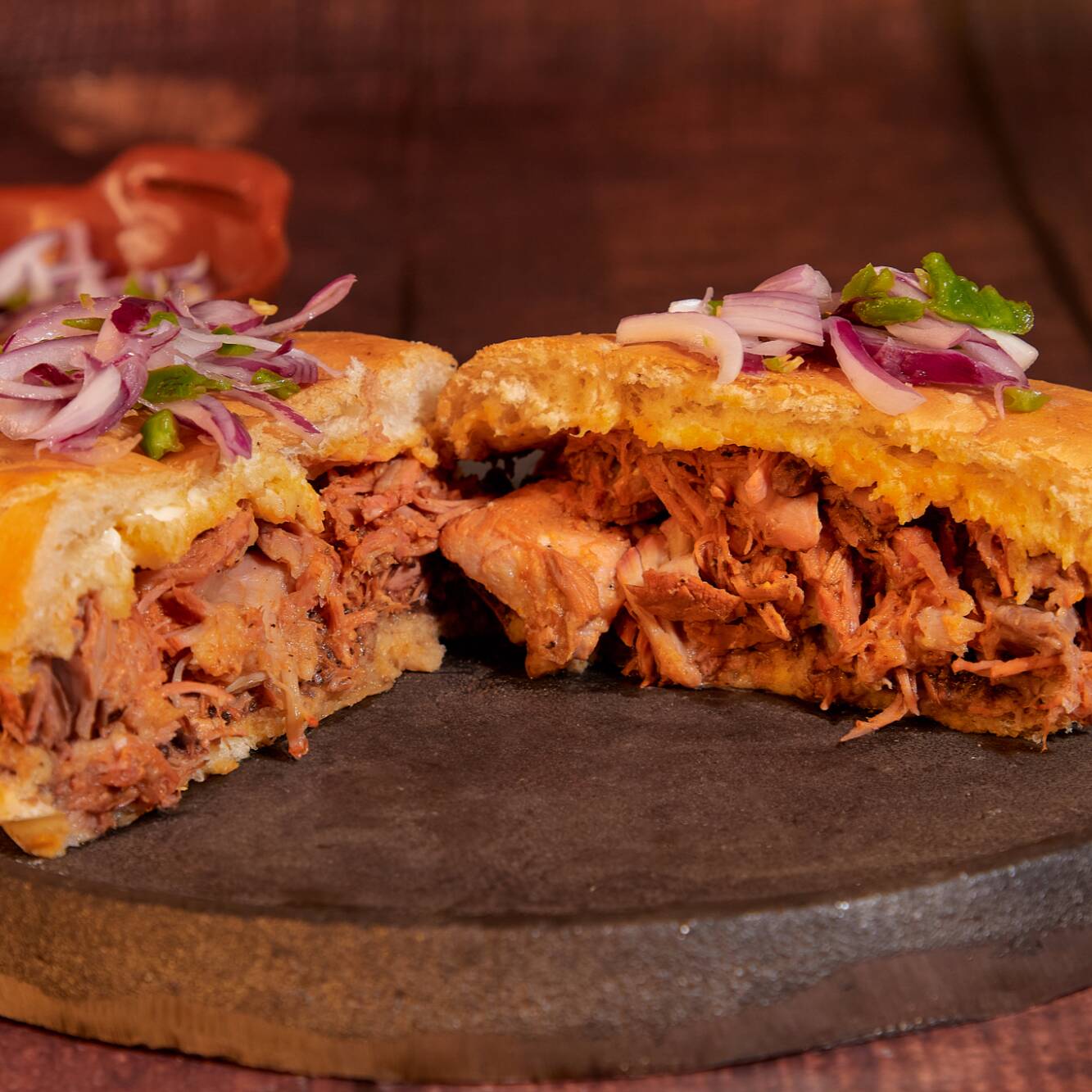Torta de Cochinita Pibil