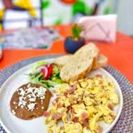 Huevos Mezclados Con