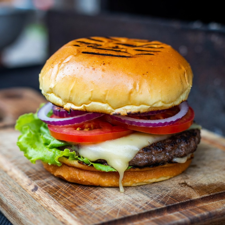 Hamburguesa de Arrachera