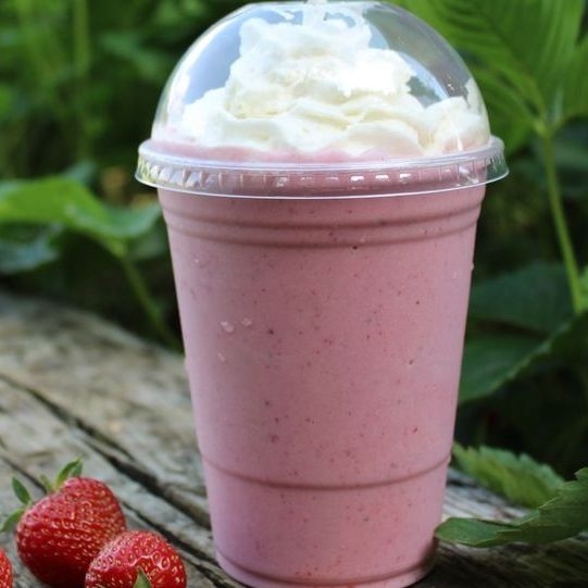 Frappé Fresas con Crema