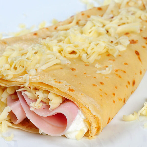 Crepa Jamón C/queso