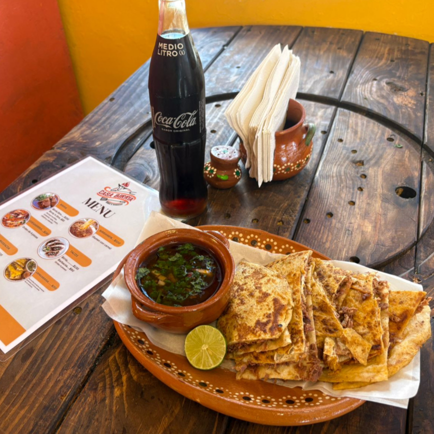 Gringabirria ( Quesabirria de Harina)