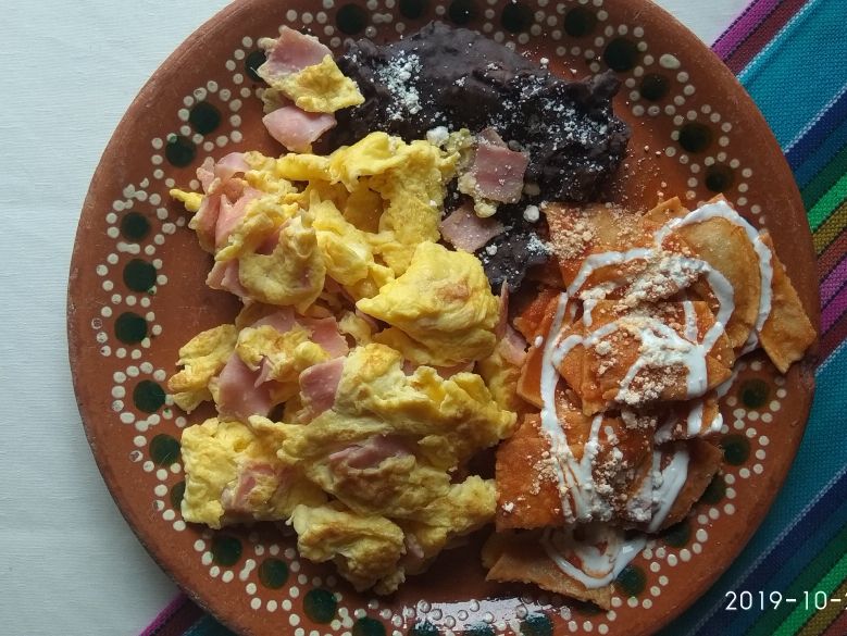 Huevos con jamon