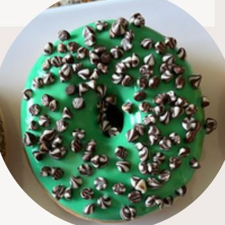 Dona de Menta con Chocolate