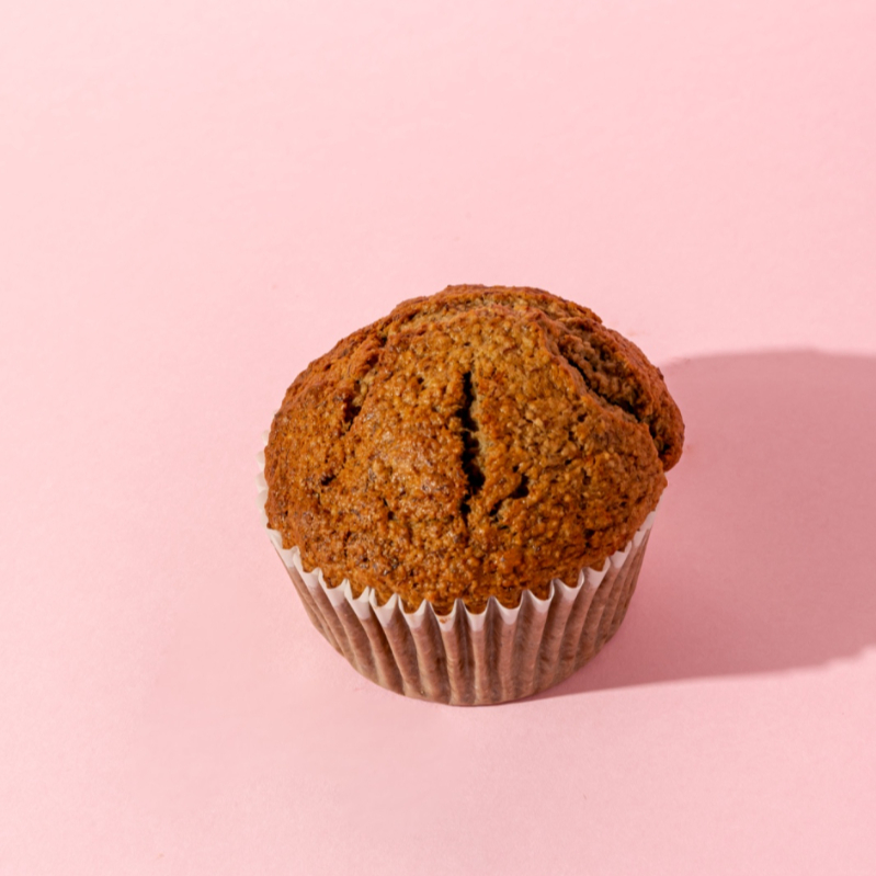 Muffin de Plátano y Chocolate