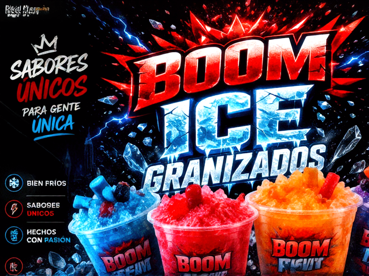 BOOM ICE GRANIZADOS