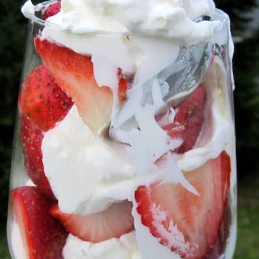 Fresas con Crema