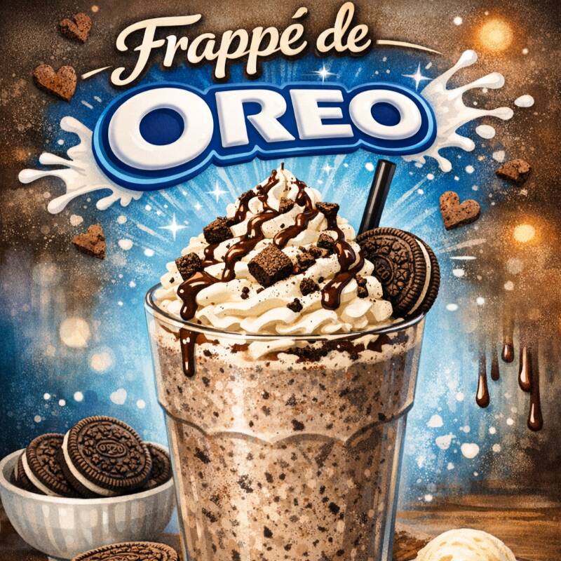 Frappé de Oreo