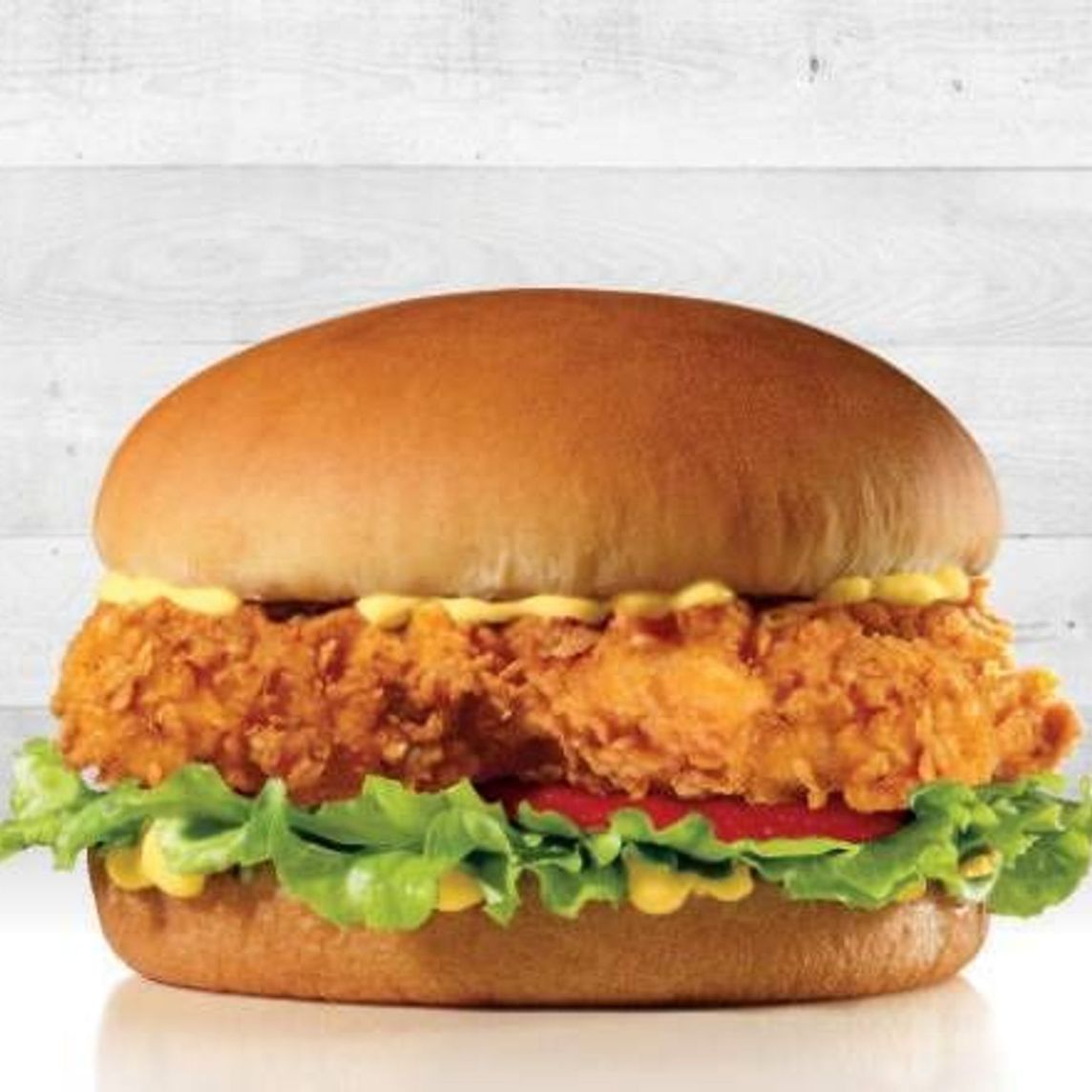 chicken tender sandwich honey mustard