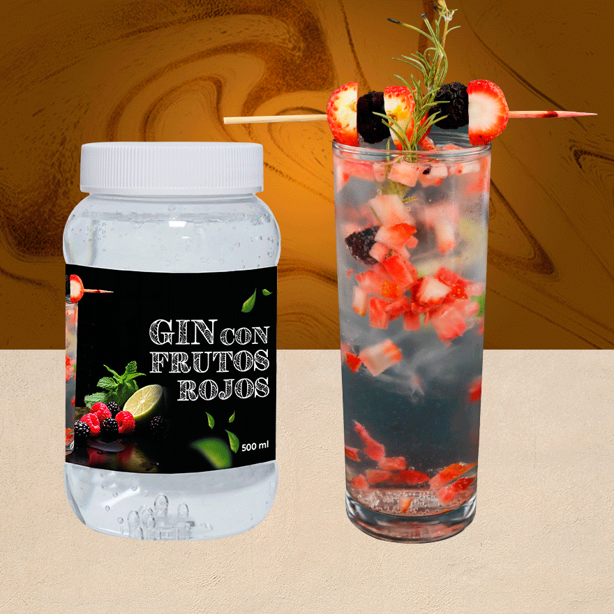 Gin & Tonic Frutos Rojos  500 ml