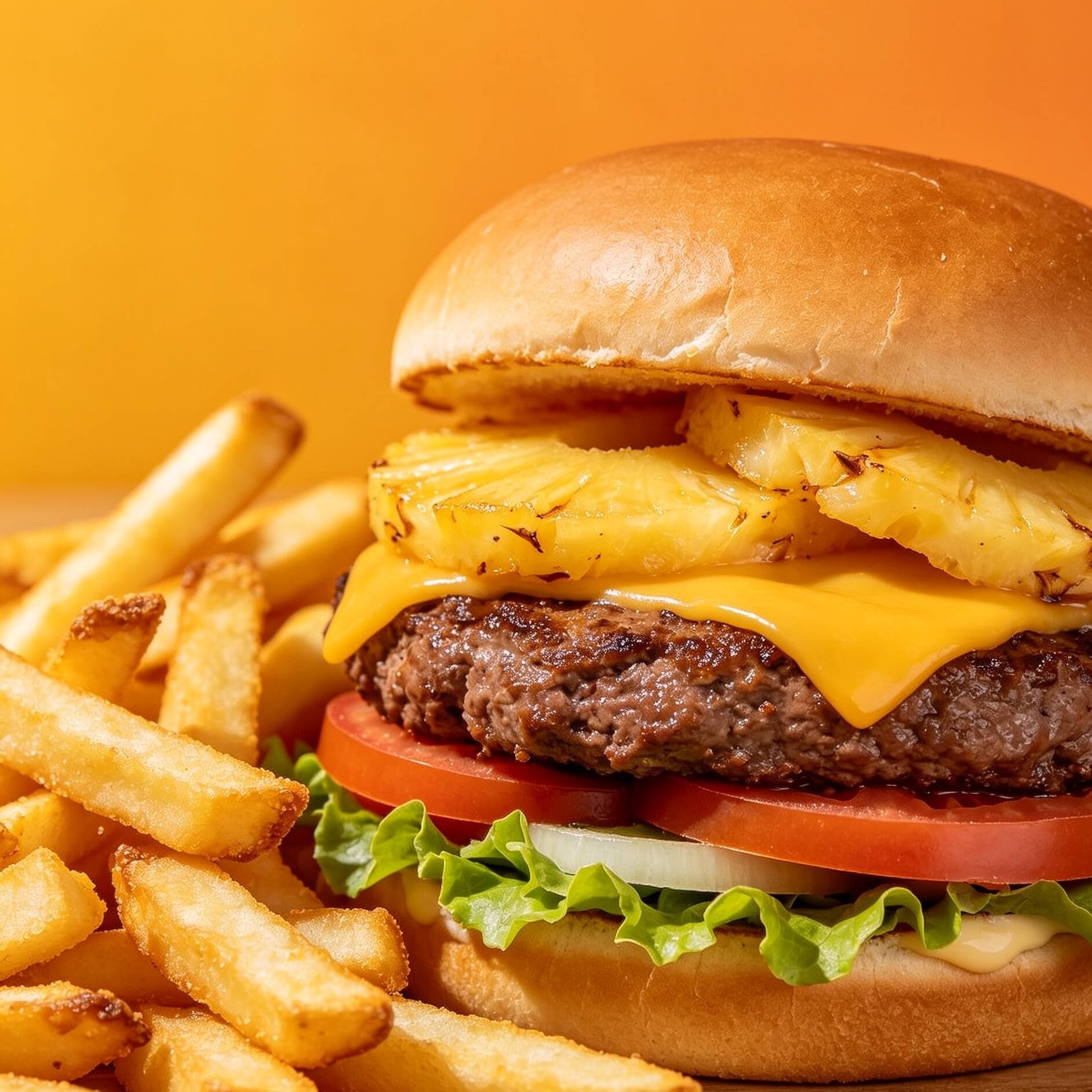 Hamburguesa Hawaiana