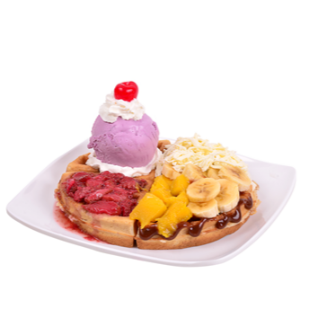 Waffle Frutal