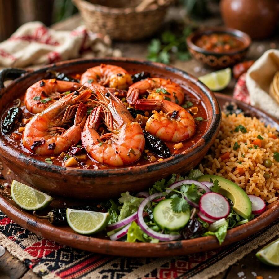 Camarones a la Diabla