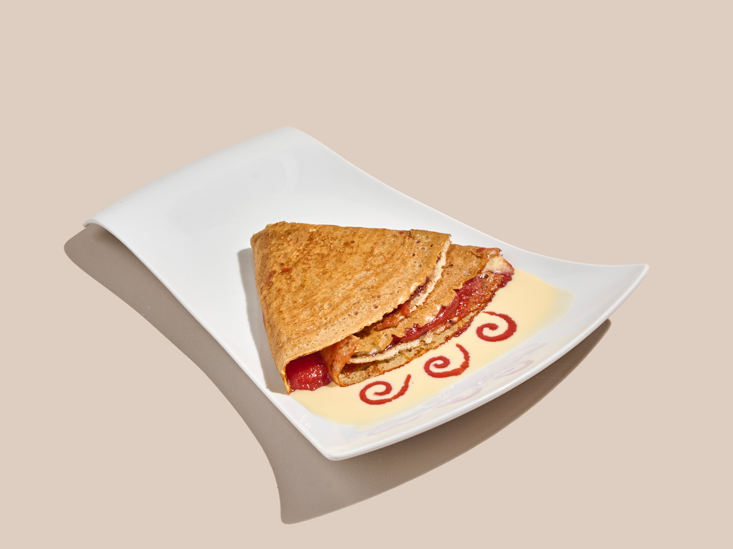 Crepe guayaba y queso