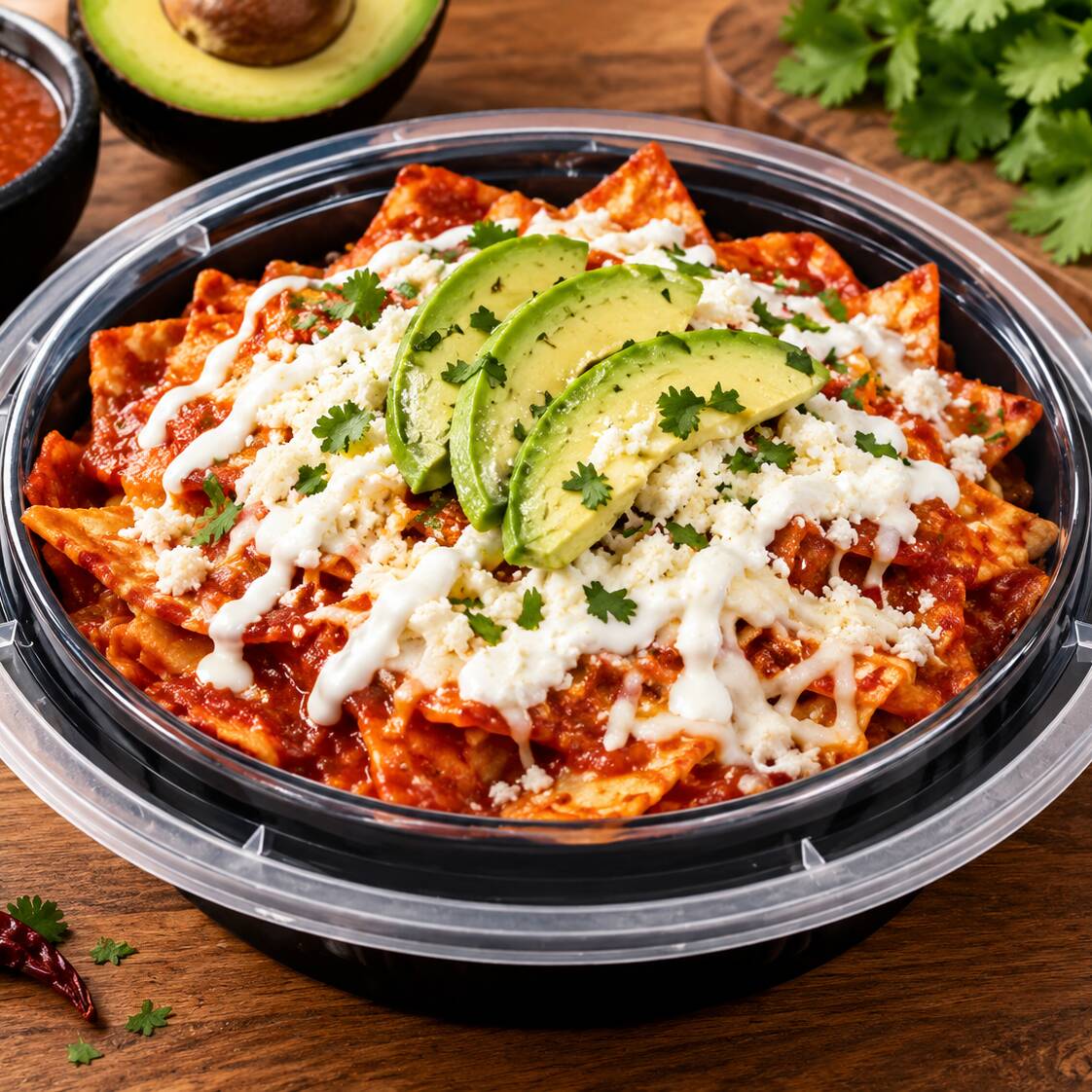 Chilaquiles Rojos