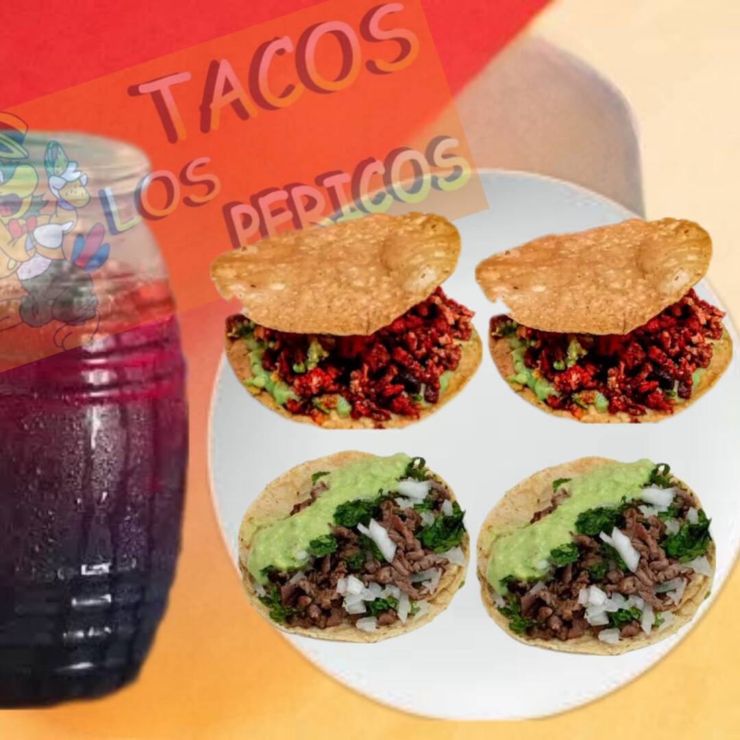 Tostaditas + Tacos + Agua del dia gratis 500ml
