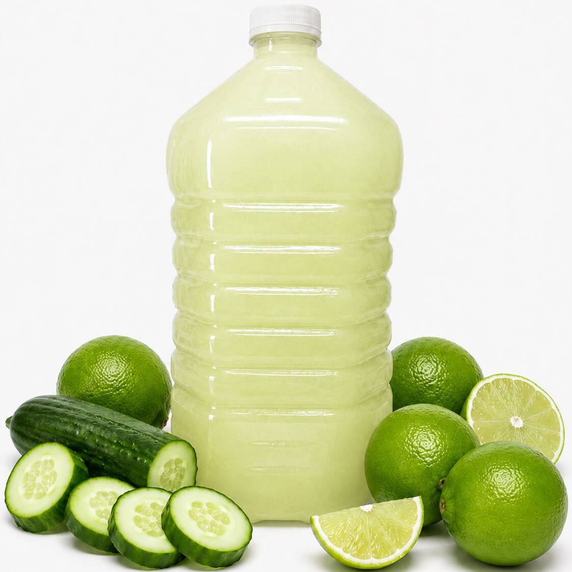 Garrafa de Agua Natural de Pepino con Limón 5 L