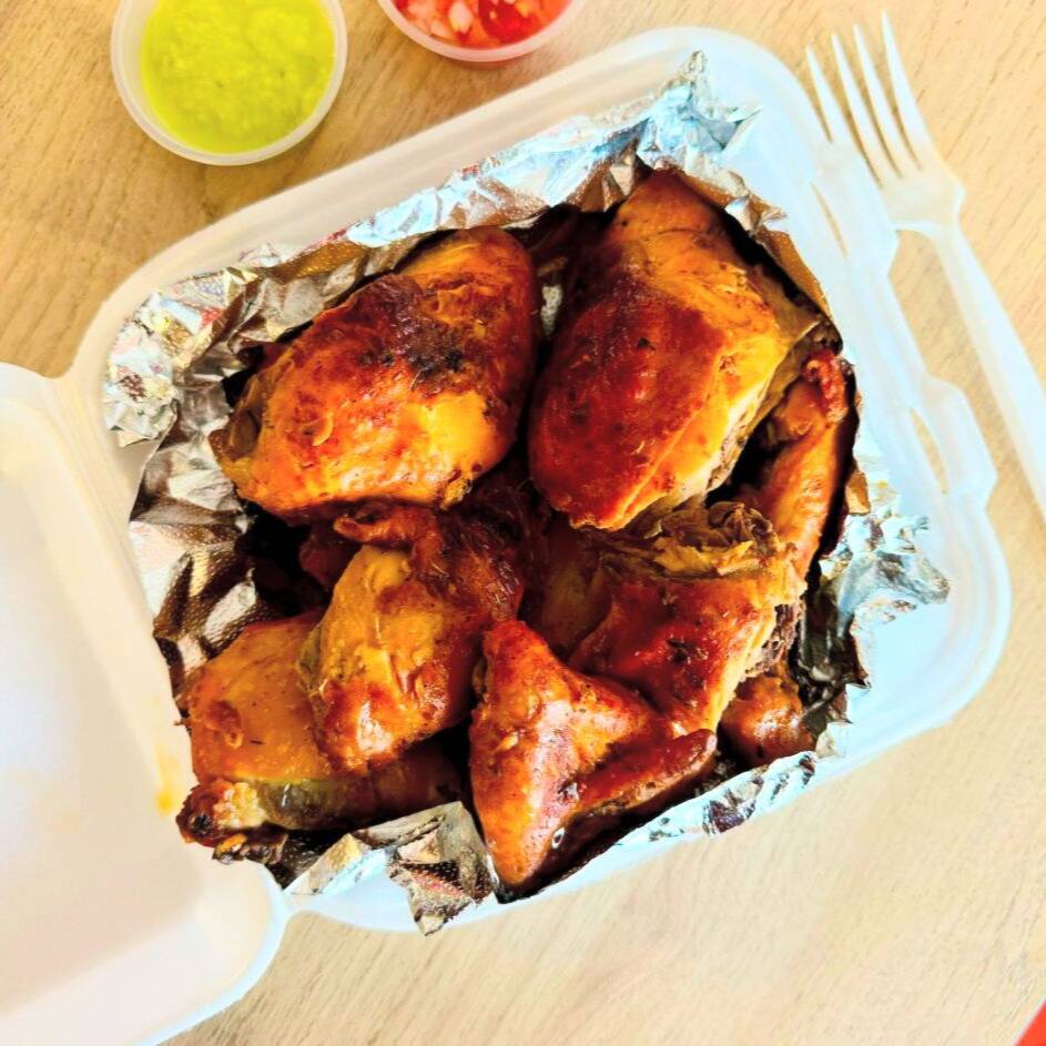 1 Pollo (8 Pz Pierna y Muslo)
