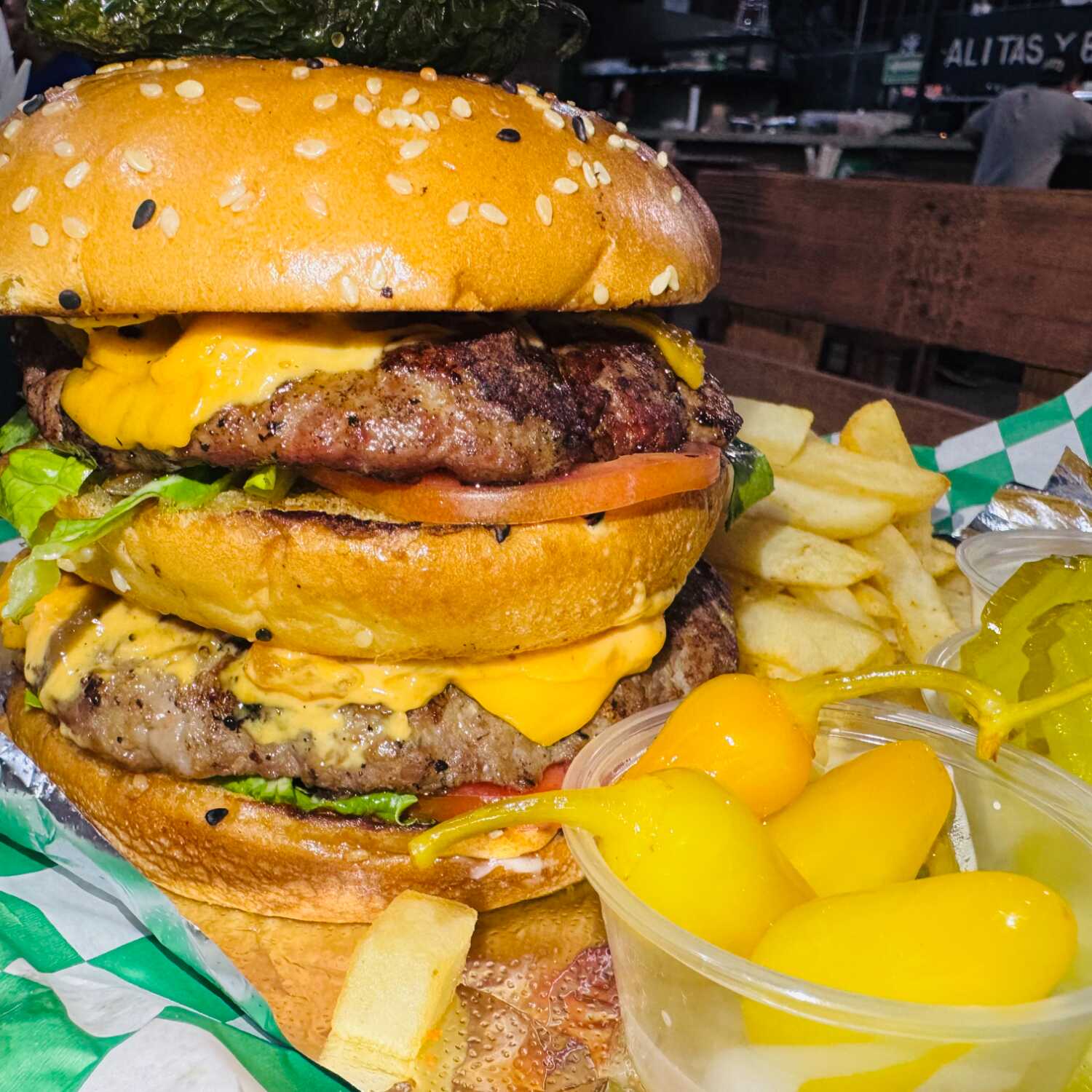 Samash Burguer Doble Carne