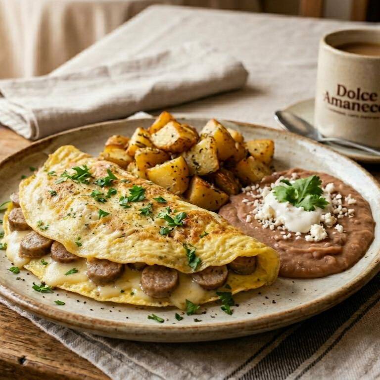 Omelette con Salchicha