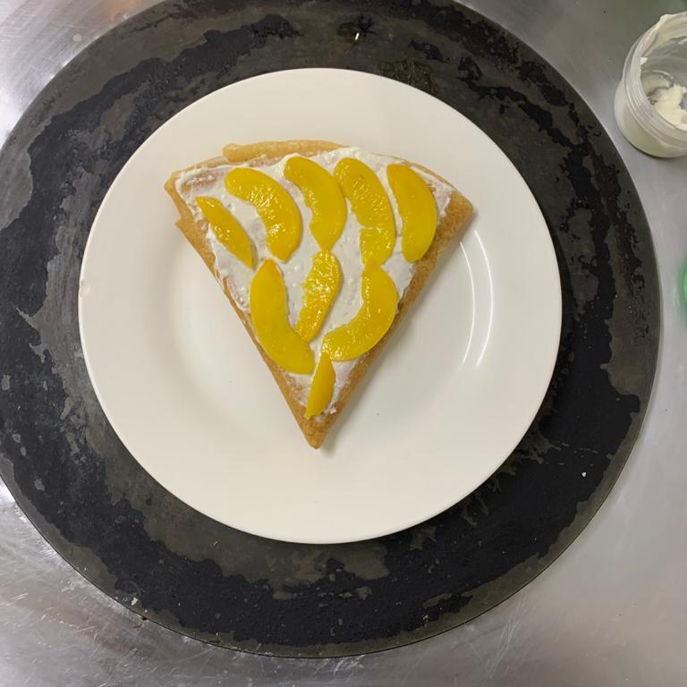 Crepa de Lechera con Durazno