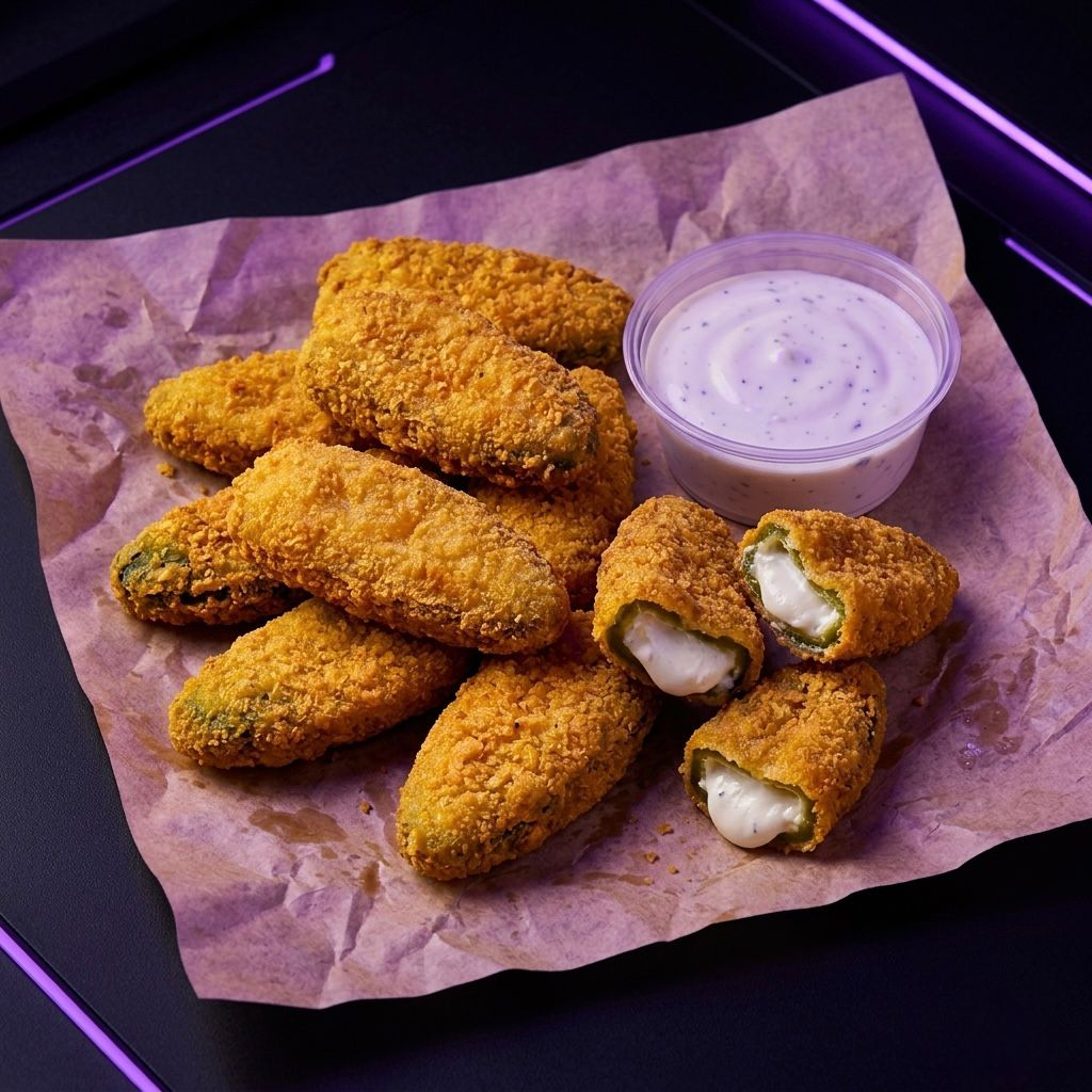 Jalapeños Empanizados 10 Piezas