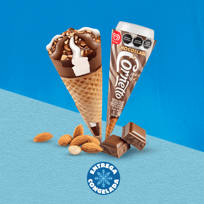 Cornetto Chocollage (2 pzas)