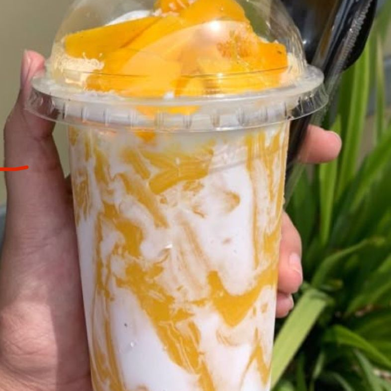 Mango con Crema y Pay