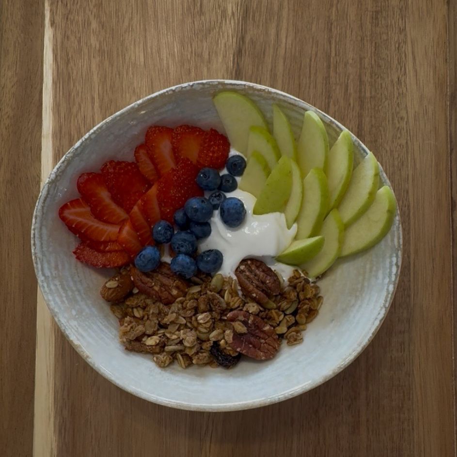 Granola con Yogurt Griego