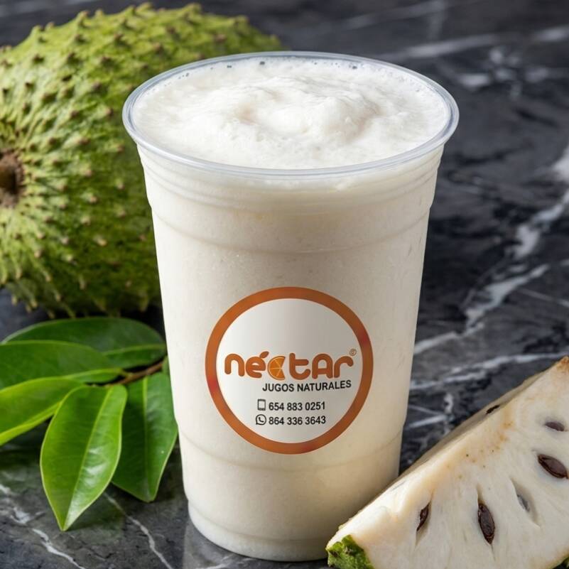 Jugo de Guanábana (Fruta Tropical Exótica)