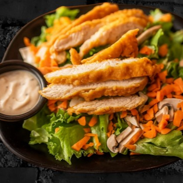 Ensalada de Pollo Crujiente