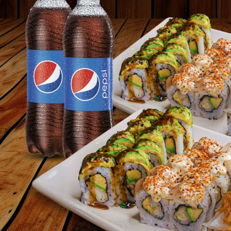 48 Makis + 2 pepsis