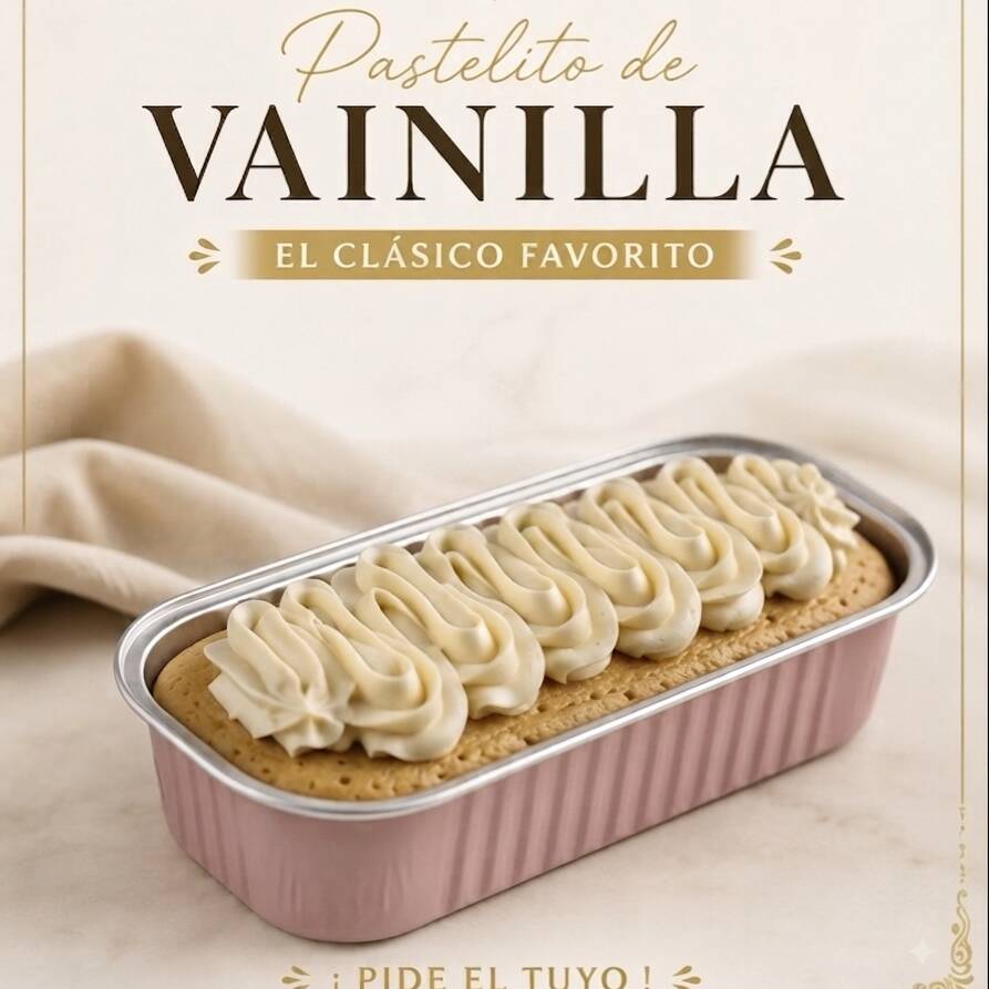 Pastelito de Vainilla