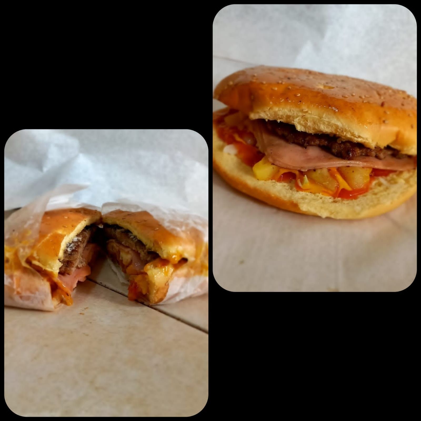 Hamburguesa Hawaiana