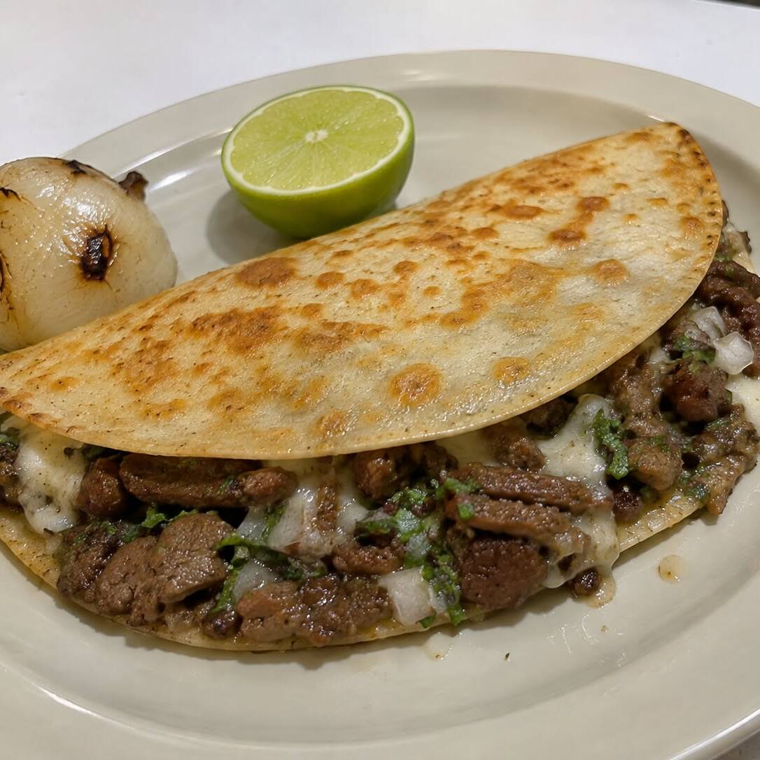 Gringa de Bistec de Res