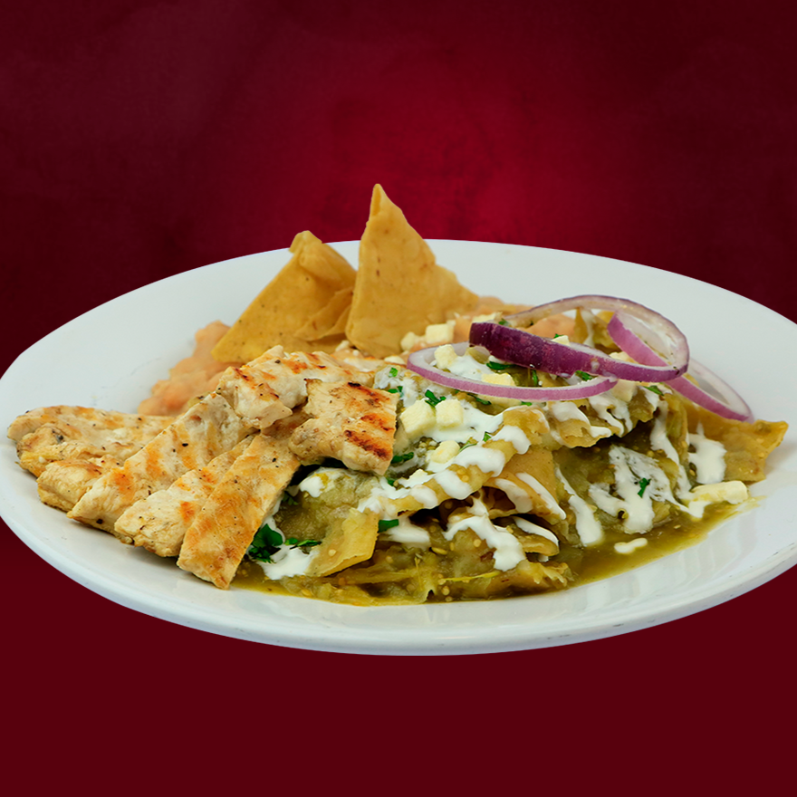 Chilaquiles con Pollo C