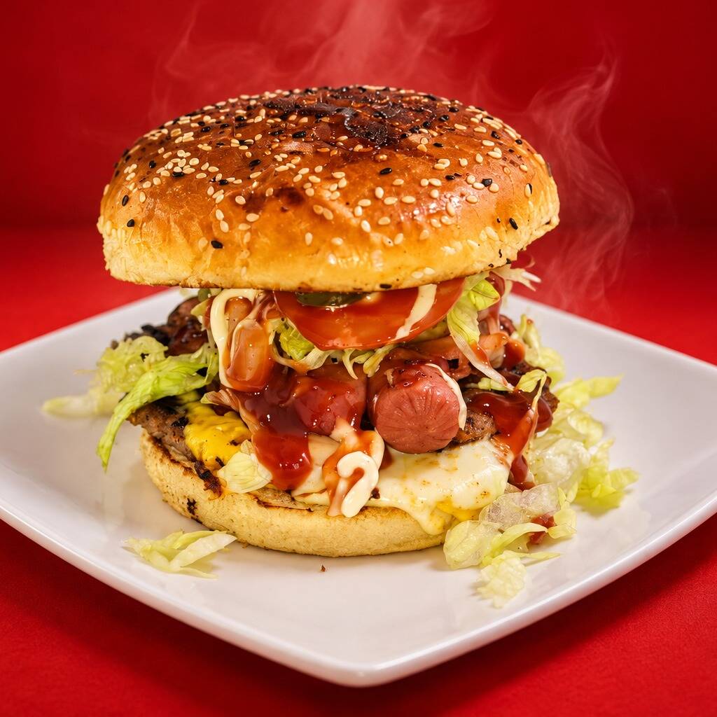 Hamburguesa Sencilla