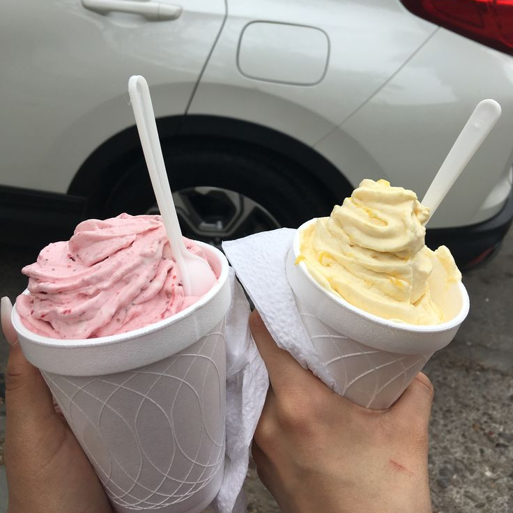 Vaso de Nieve Sabor Vainilla