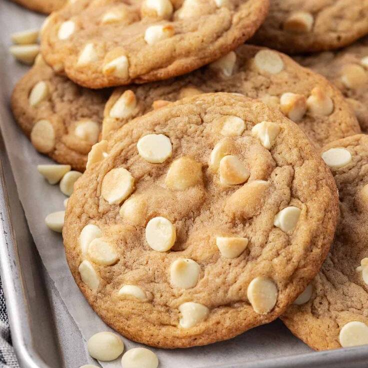 Galleta con Chispas de Chocolate Blanco