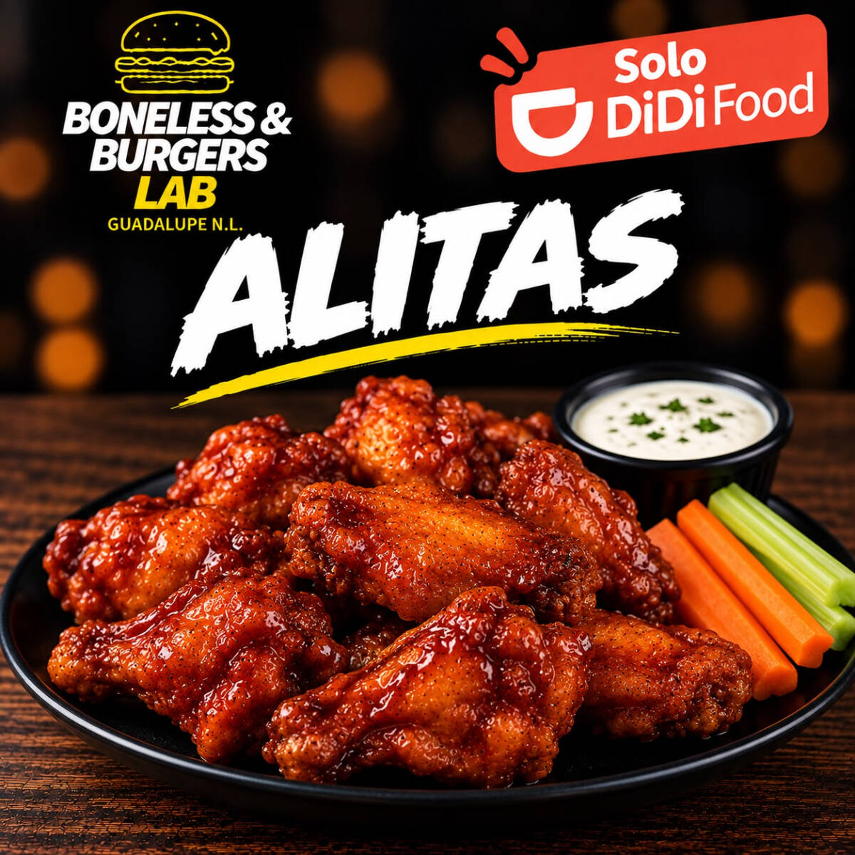 10 Alitas x 99 pesos