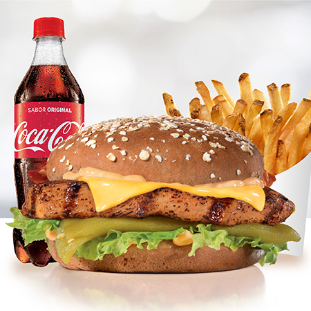 Combo de Hamburguesa de Pollo