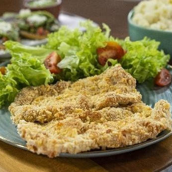 Menu del Dia con Milanesa de Cerdo