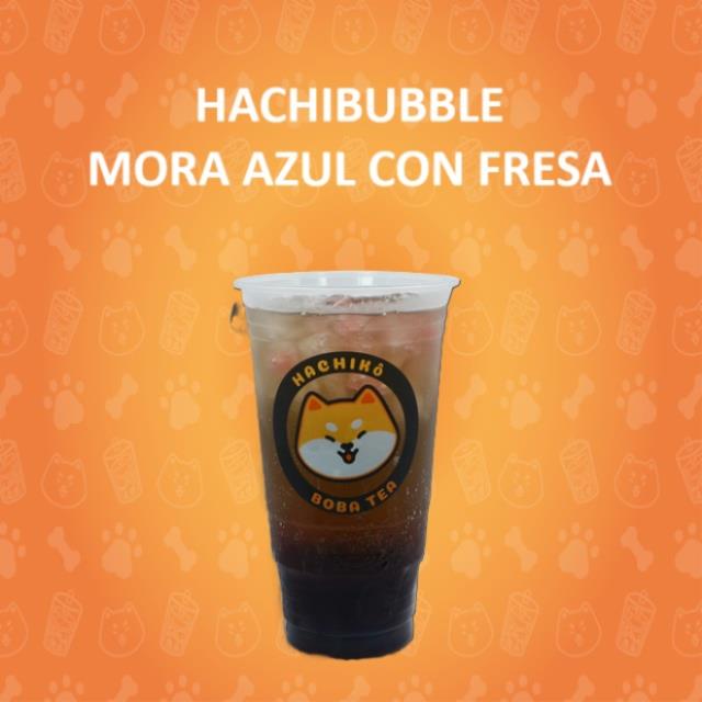 HACHIBUBBLE MORA AZUL CON FRESA