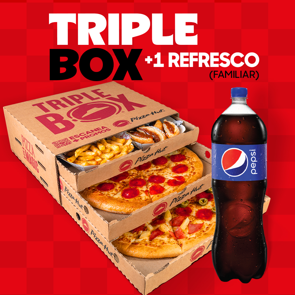 Triple Box + Refresco