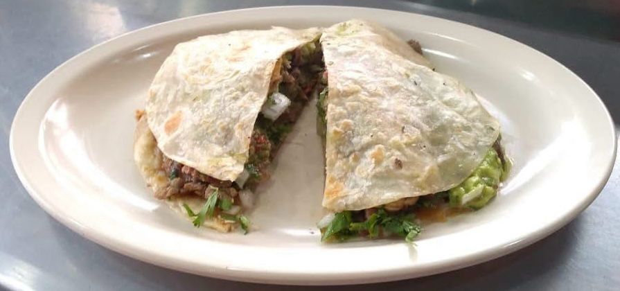 MULA PASTOR (CARNE ADOBADA) TORTILLA HARINA