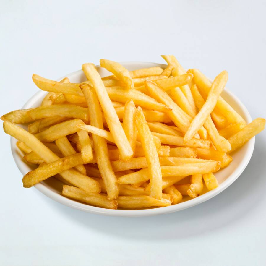 Porção de batata frita (aprox. 200g).