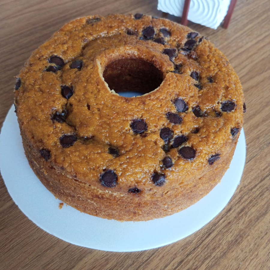 Bolo Cenoura Gotinha de Chocolate p