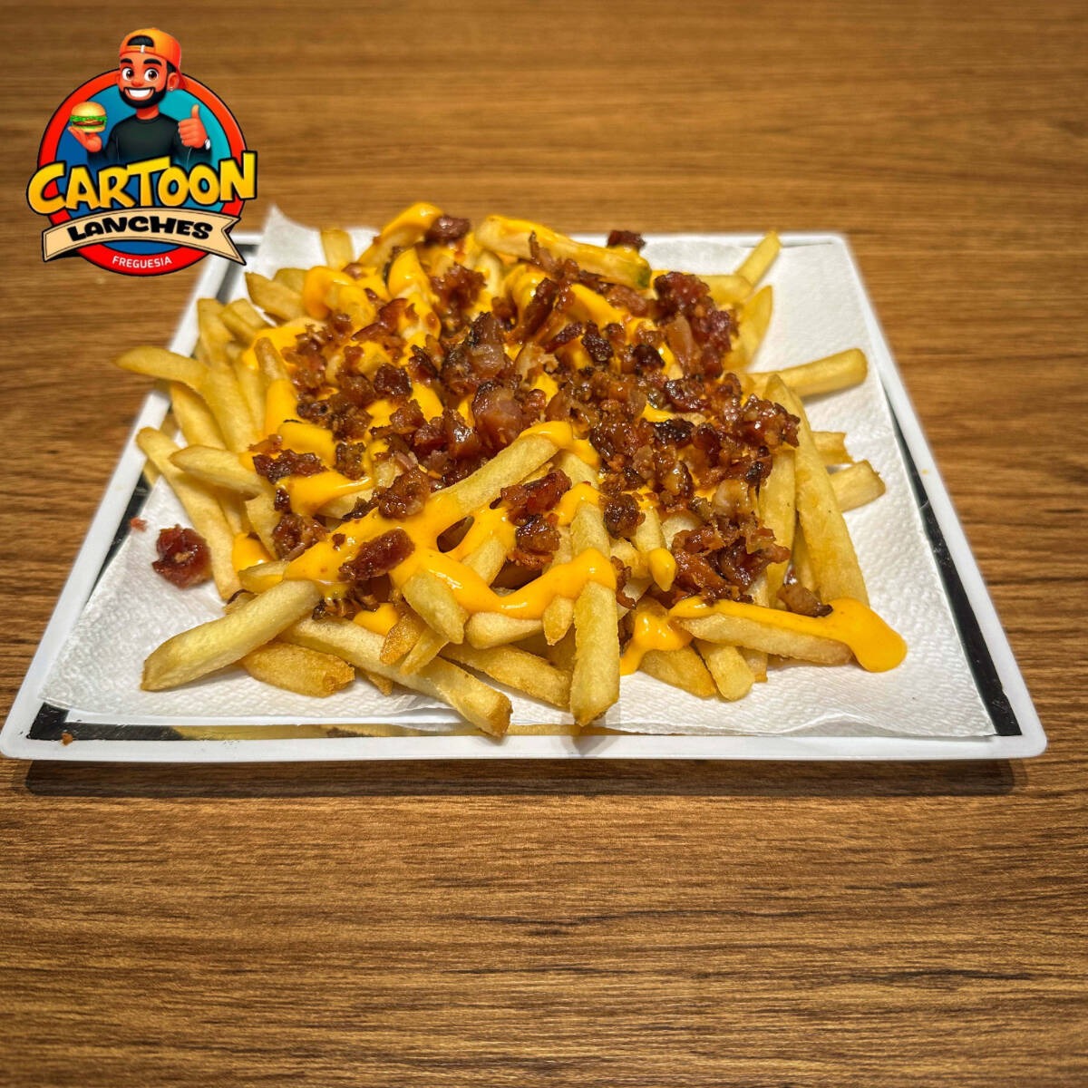 300g
com cheddar e bacon