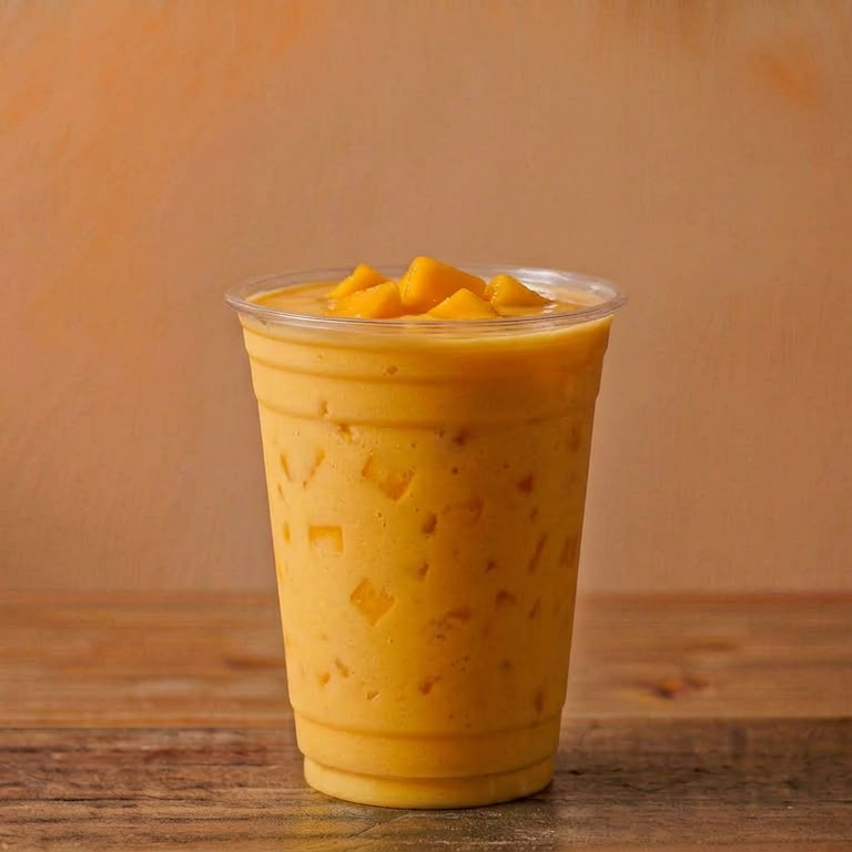 Malteada Sabor Mango 16 Oz.
